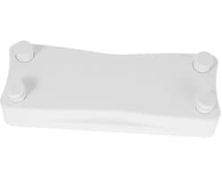 Kledinglijn Set - Drooglijn Uittrekbaar - Kleding Drogen - Dubbel Staaldraad - 26 cm - Wit