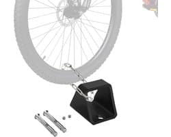 Grondanker Motorfiets Fiets - Muuranker Universeel - Diefstal Beveiliging - Eendelige Vorming - 145 x 123 cm - Grijs