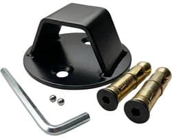 Stalen Grondanker - Motorfiets Anker - Diefstal Beveiliging - Volledig Gelast - Heavy Duty - Zwart