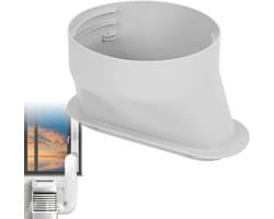 Koppelstuk Mobiele Airco Afvoerslang - Ø130Mm - Luchtafvoerslang - Plaat voor afvoerslang met een diameter van 13 cm - Voor verticale/horizontale schuiframen — afbeelding 1