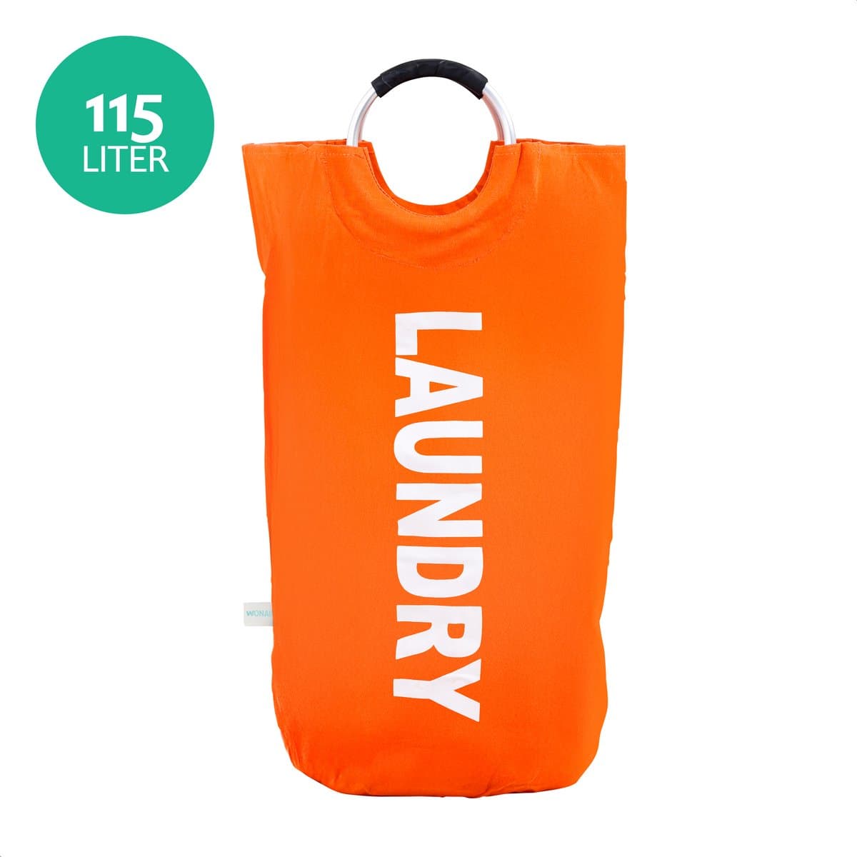 Wonair Wasmand - Waszak - Wassorteerder - Waszakken Voor Wasgoed - Wasmand Opvouwbaar - Oranje - 115L — afbeelding 1