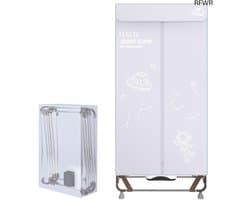 RFWR® Draagbare Elektrische Wasdroger met Grote Capaciteit - 170 cm, 1500 W, Sneldrogend Design