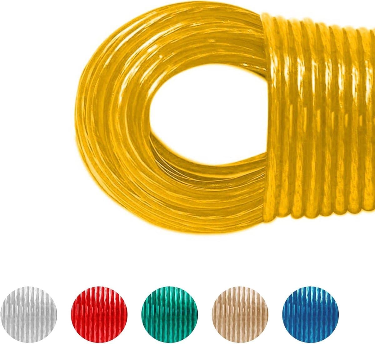 Waslijn 35 meter met stalen kern - extra sterk en extra lang — afbeelding 1