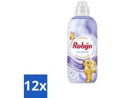 Robijn – Wasverzachter – Puur & Zacht – 780 ml - Voordeelverpakking - 12 stuks