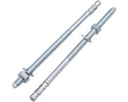 Verzinkte Wigankers M8 x 165 mm - 15 Stuks voor Metsel- en Betonankers