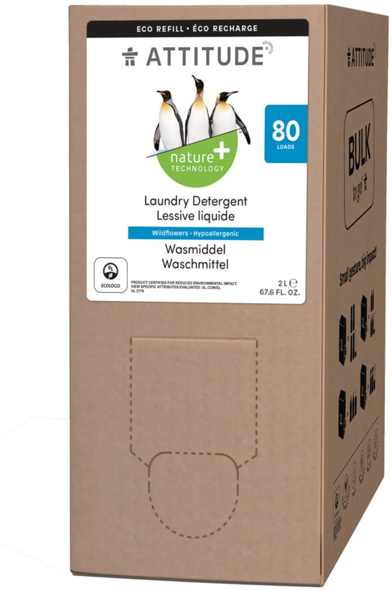 Attitude Wasmiddel Wildflowers 80 Wasbeurten - 2 liter — afbeelding 1