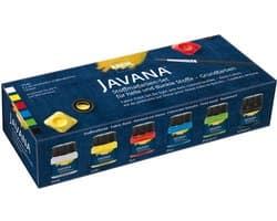 Javana textielverf set – Creative – Voor donkere stoffen