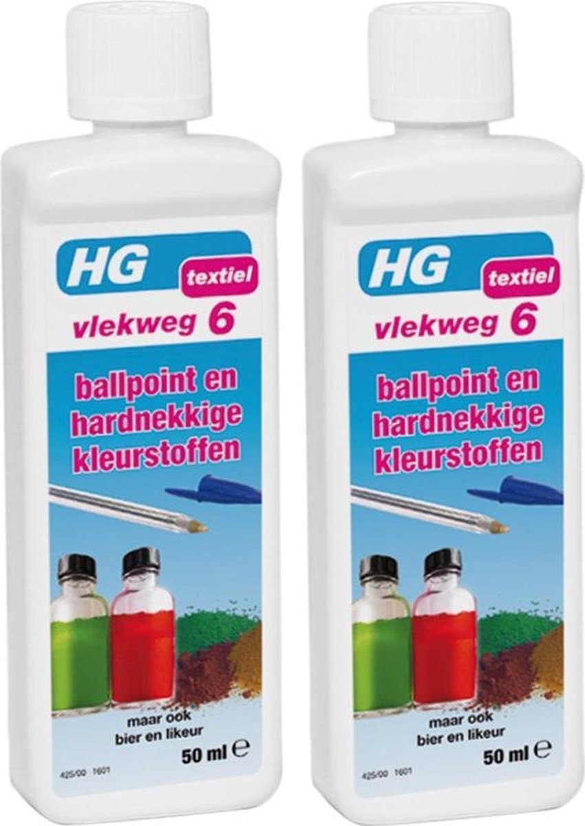 Hg Vlekweg 6 - Ballpoint / Kleurstoffen - 2 x 50 ml — afbeelding 1