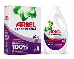 Ariel Professional Color Vloeibaar Wasmiddel 2 x 2,7 Liter - 120 Wasbeurten - Voordeelverpakking