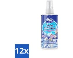 At Home - Wash - Textielverfrisser - Fresh Cotton - Neutraliseert Onaangename Geuren - 300 ml - Voordeelverpakking - 12 stuks