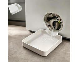 KZQ Universele Waterdichte Antislip Lekbak Voor Wasmachine Met Opstaande Rand – Geschikt Voor Voorladers En Wasdroger (1 Stuk)