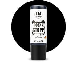 LM-Kreativ Sock Stop - antislip textielverf - 90 ml zwart - op waterbasis en latexvrij