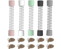 Deurhouder Wasmachine - Deurstopper - Ventilatie Wasmachine - Sterke Magneet - 5 stuks - Multicolor