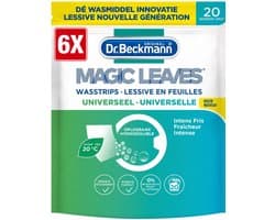 6 x Dr. Beckmann Magic Leaves Universeel - Wasstrips - Wasmiddeldoekjes