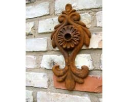 Antique ash - masonry anchor ice anchor decoration for timbered garden wall Lorelei cap anchor — afbeelding 1
