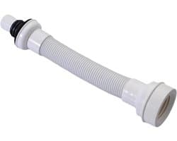 Universele afvoerbuis - Flexibele slang - Waterafvoer regelen - Geïsoleerde geur - 254 cm - Zoals afgebeeld