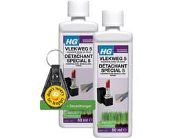 Vlekweg 5 - Kauwgom - Make-up - Gras - Inclusief sleutelhanger