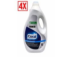 4 x Coral Professional Vloeibaar Wasmiddel Colour Protect - 4 x 5 L (400 wasbeurten)