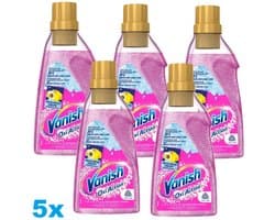 Vanish Oxi Action Wasbooster Gel - Vlekverwijderaar voor gekleurde was - 5 x 1.5L