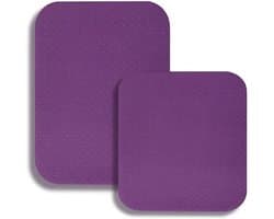 Geluiddempende Mat - Naaimachine Accessoire - Trillingen Dempen - Dubbellaags Textuur - 2 Matten Set - Paars