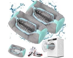Shoes Wash Bag met Rits voor Complete 360 Graden Reiniging van Schoenen, Geschikt voor Alle Types Schoenen en Wasmachines