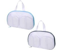 MTTproducts- Wasnet - 2 Stuks - Wasnet voor Ondergoed - Wasnet voor Beha's - Herbruikbaar - Polyester - 29,5 cm x 18 cm - Waszak