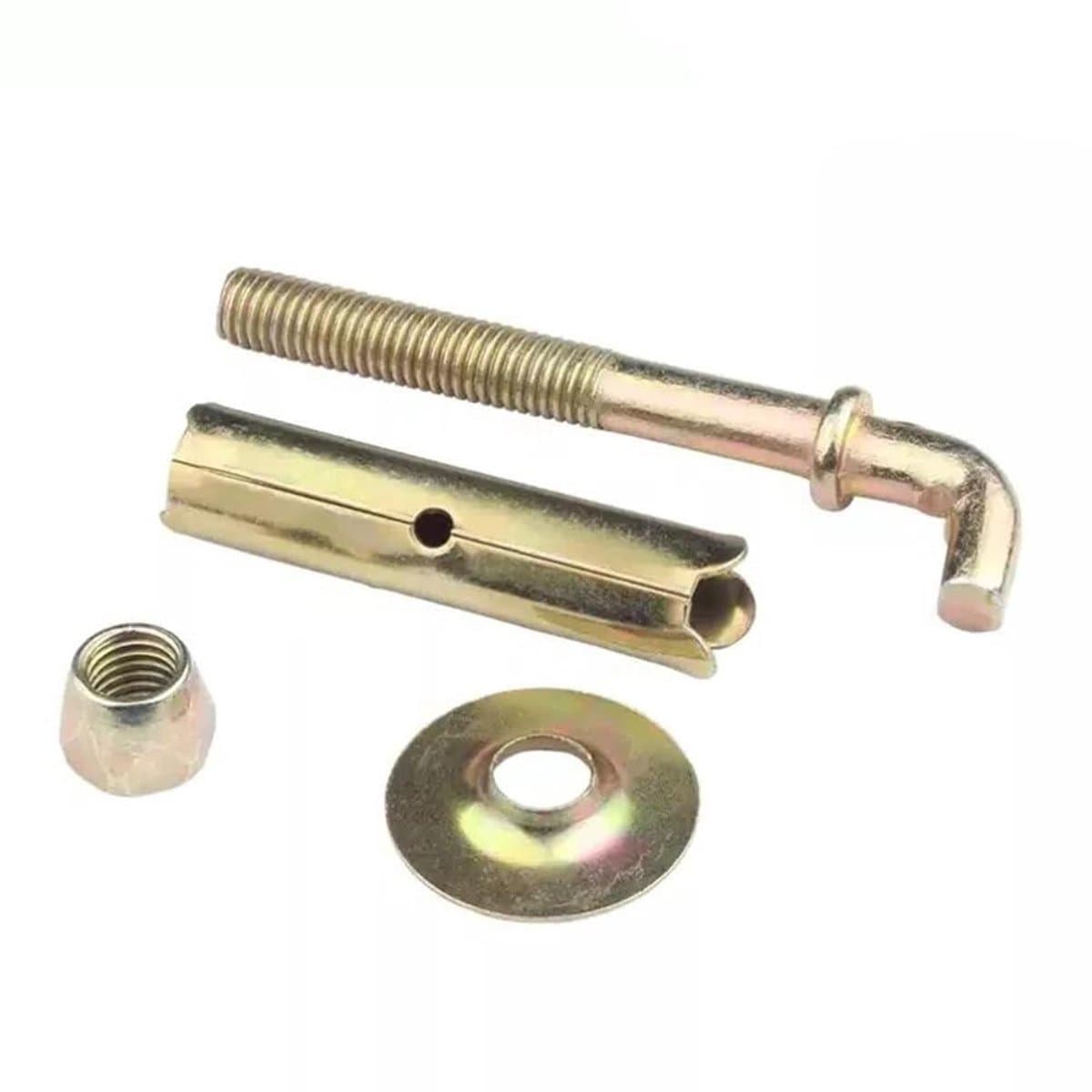 Muuranker expansiebouten, M10 zware muurbouten expansieschroef ankerhaak boiler beton voegijzer ankerpunt tegel timmergereedschap(M10x120(90)1pcs) — afbeelding 1