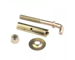 Muuranker expansiebouten, M10 zware muurbouten expansieschroef ankerhaak boiler beton voegijzer ankerpunt tegel timmergereedschap(M10x120(90)1pcs)
