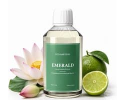 SteamStory Luxe Wasparfum Emerald - Bloemige geur met limoen, lotusbloem & muskus - 250 ml