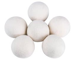 Allecto - Drogerballen - Vilten ballen - Herbruikbaar - Wit