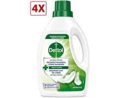 4 x Dettol - Toevoeging bij de was - Sensitive - 1,5L