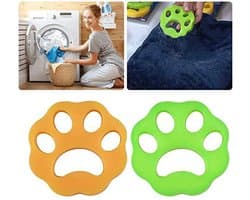Narimano® -haarverwijderaar voor de wasmachine, herbruikbaar voor het verwijderen van haar-Wasmachine reinigingsgereedschap voor honden, katten, dierenharen, kleding, beddengoed
