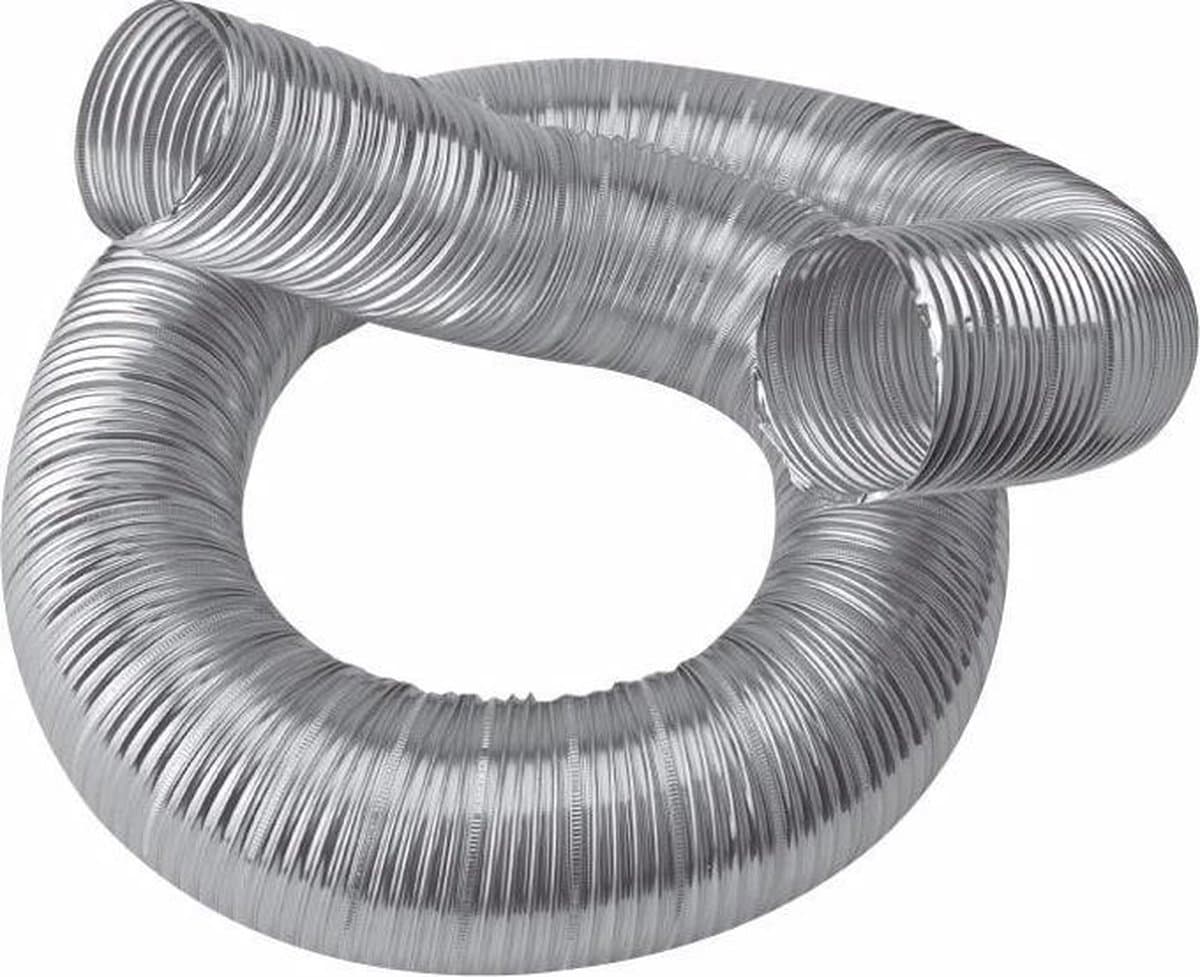 Nedco afvoerslang Semidec aluminium flexibel 102 mm x 3.0 m — afbeelding 1