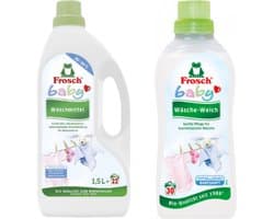 Frosch Baby wasmiddel + wasverzachter - Babywas - Hypoallergeen - Kamille-extracten