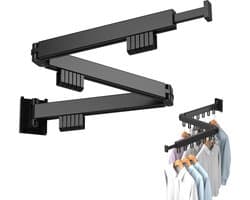 Home4u® - Wanddroogrek - Droogrek Inklapbaar - Wasrek Inklapbaar - Droogrekken - Wasrek Hangend