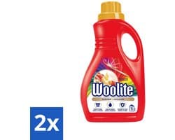 2 x Woolite Color - Vloeibaar Wasmiddel - Met Keratine - Gekleurde Was - 15 Wasbeurten - 0,9L - Wasmiddel Voor Gekleurde Kleding - Kleurwasmiddel - Wasmiddel Met Keratine - Wasmiddel Voor Zachtheid - Wasmiddel Voor Kleurbehoud
