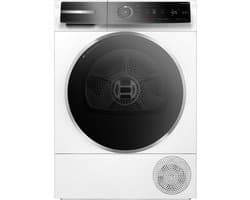 Bosch WQB246CPNL - Serie 8 - Wasdroger - Warmtepompdroger - Zelfreinigende condensor - Blijvend energiezuinig - Zeer stil- 9 kg - Droogt zoals jij wilt met Auto Dry - Wit