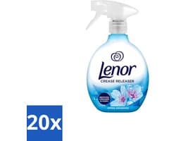 20 x Lenor – Crease Releaser Spray – Spring Awakening – Kreukverwijderaar & Textielverfrisser – 500 ml - Voordeelverpakking - 20 stuks