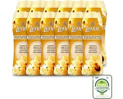 12 x Lenor - Geurbooster - Gouden Orchidee - 22 Wasbeurten - Grootverpakking - Vaatwasstrips - Geurbooster Was - Geur In Was - Geur In Kleding - Wasgeur - Geur In Wasmachine