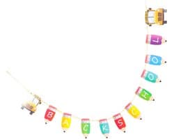 1set Back to School Banner Welkom Banner Voor Schoolfeesten Lange Versieringen Voor Klasaankomst Foto Eenvoudig Te Hangen Aanpasbaar Voor Schooldecoratie