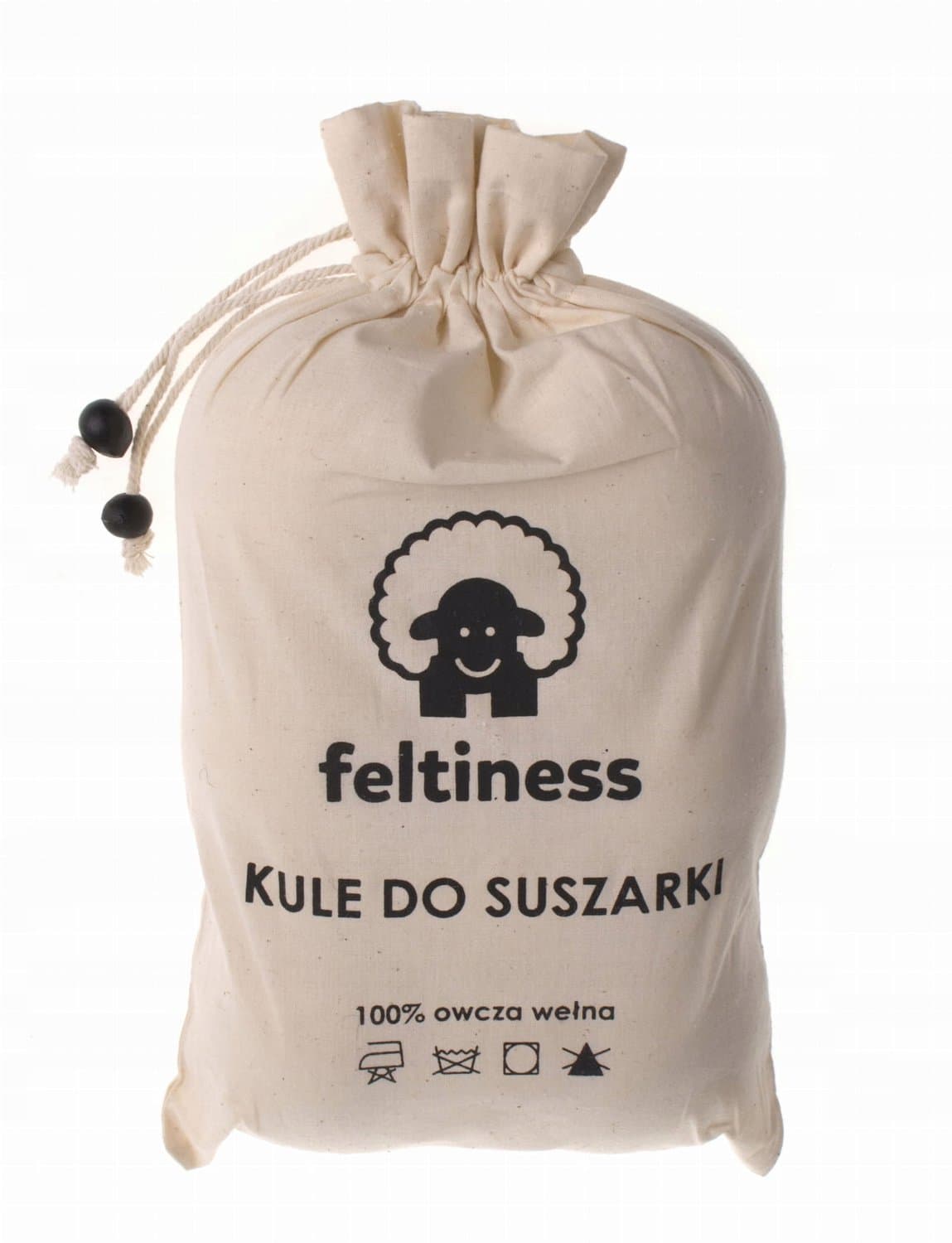 Wolllballen voor Droger - 6 Stuks - 7cm - Natuurlijk & Zacht — afbeelding 1