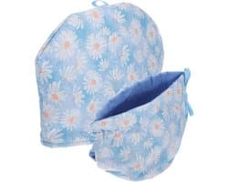 1set Theepot Warmhouder Met Bloemmotief Warmtebestendige Hoes Voor Theepot Temperatuur Voor Thee Geschikt Voor Diverse Theepotten Elegant Veilig Gebruik