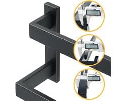 DailySupplies® Handdoekrek Radiator - Badkamer - Droogrek - Zwart