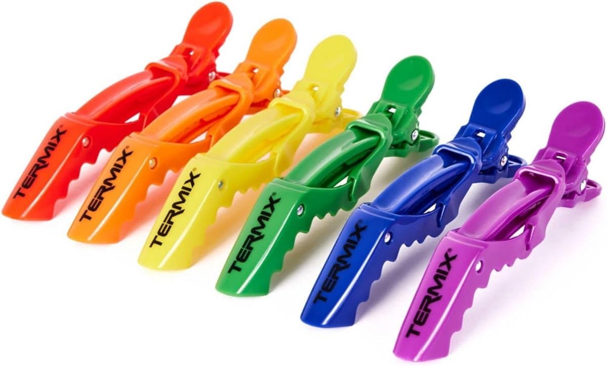 Set van 6 Professionele Haarclips voor Kappers - Sterke Grip en Antislip — afbeelding 1