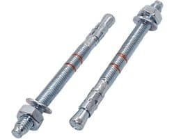 Wigankers M10 x 150 mm - Verpakking van 2 Stuks voor Betrouwbare Bevestiging in Metselwerk en Beton