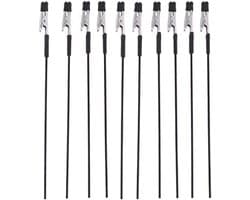 Spuitverfklemmen - 10 stuks alligatorclips voor modellering en knutselen