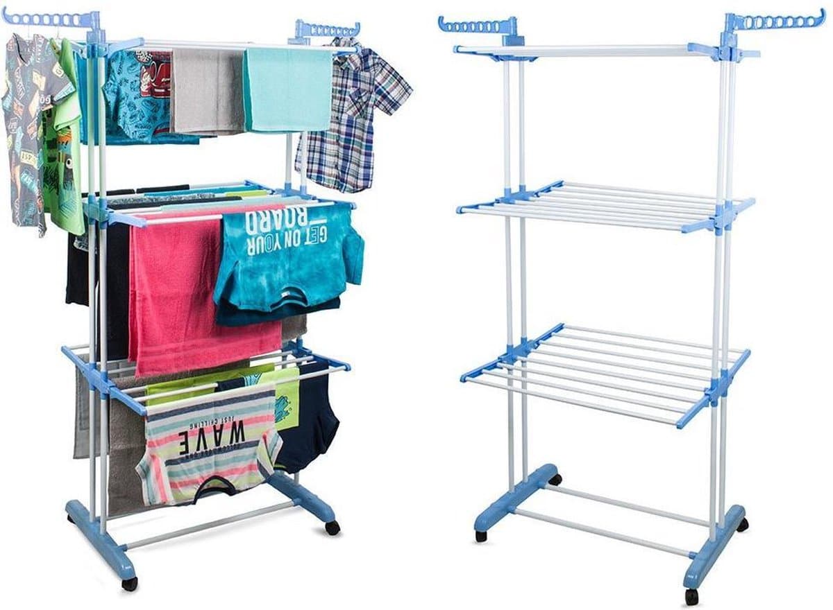 HIGHWALL wasrek - wasdroger - verticaal - kleerhanger — afbeelding 1