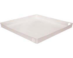Lekbak wasmachine Bertina, 65x65x6 cm.
