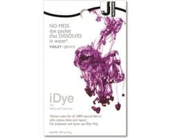 Jacquard textielverf iDye Natural 14 gr violet voor natuurlijke stoffen.