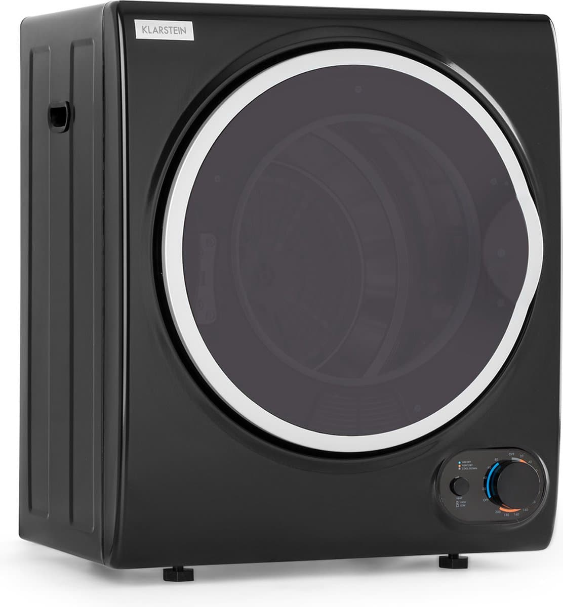 Jet Set 2500 wasdroger, luchtafvoerdroger, 850 W, energieklasse G, 2,5 kg, 50 cm, zwart — afbeelding 1